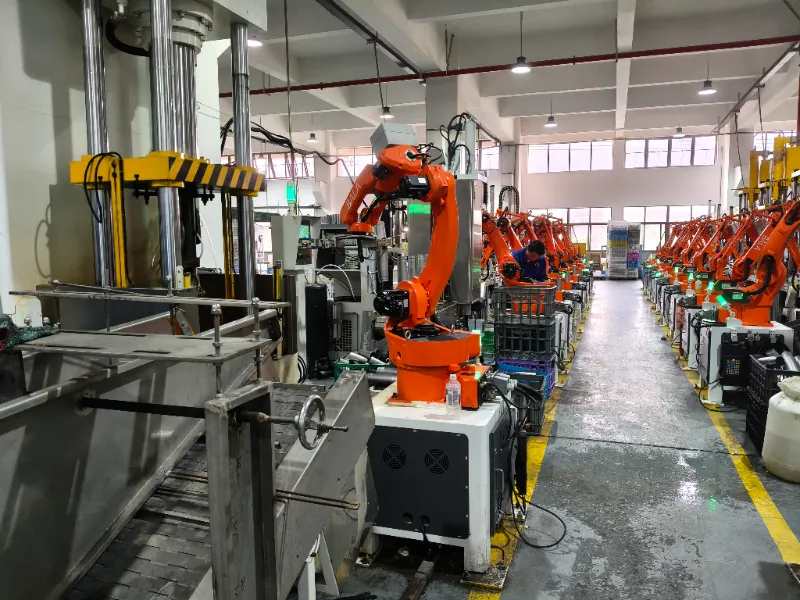Jianyang stainless steel vacuum flask manufacturing workshop with production equipment